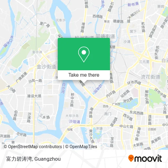 富力碧涛湾 map
