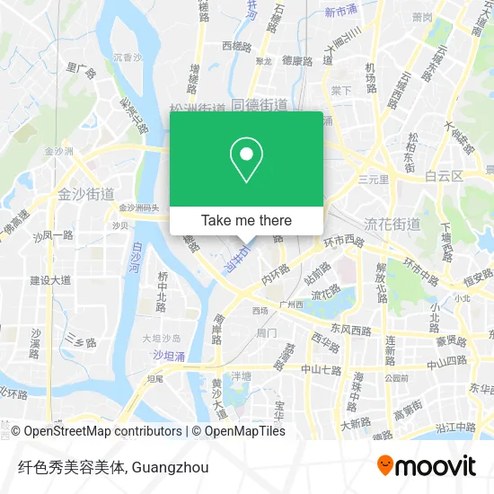 纤色秀美容美体 map