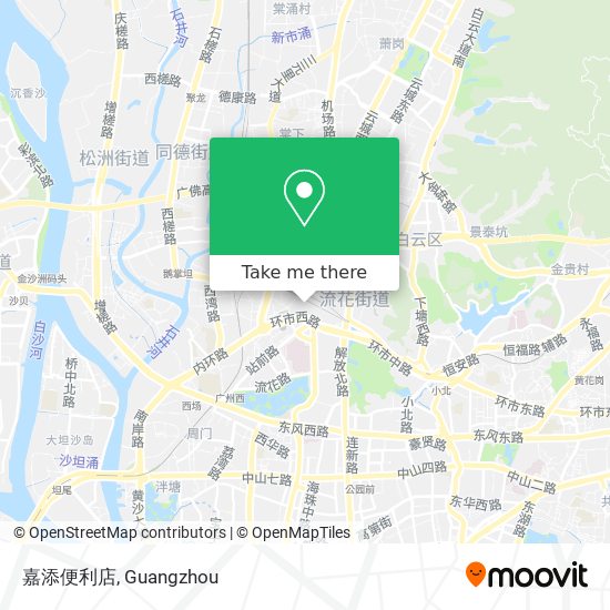 嘉添便利店 map