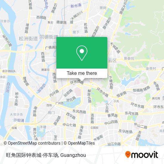 旺角国际钟表城-停车场 map