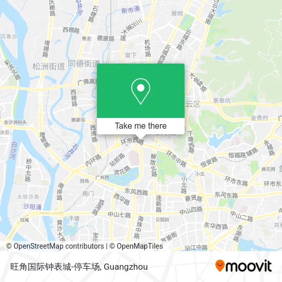 旺角国际钟表城-停车场 map