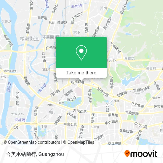 合美水钻商行 map