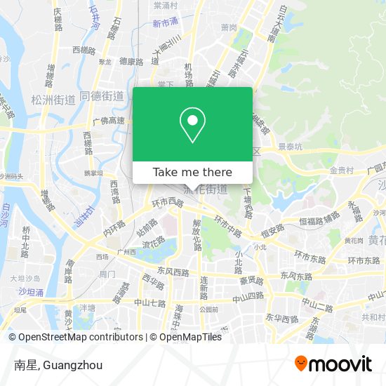 南星 map