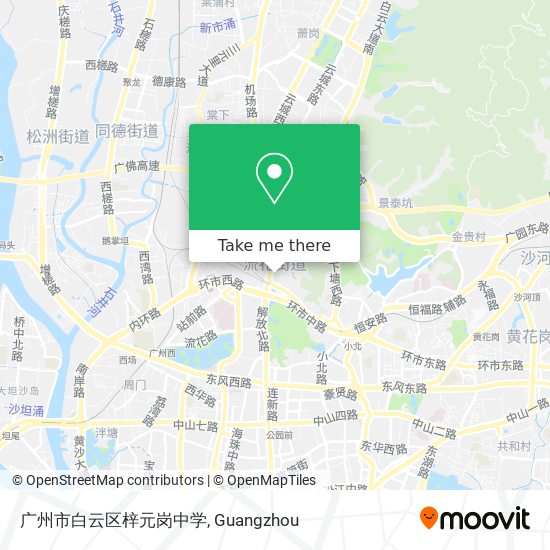 广州市白云区梓元岗中学 map
