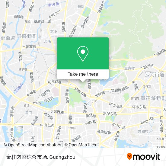 金桂肉菜综合市场 map