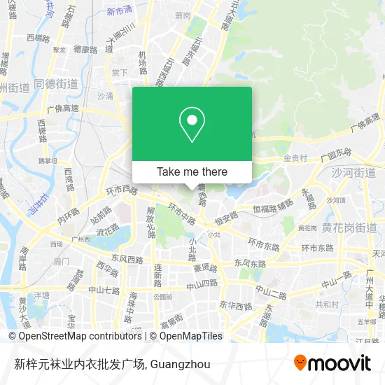 新梓元袜业内衣批发广场 map