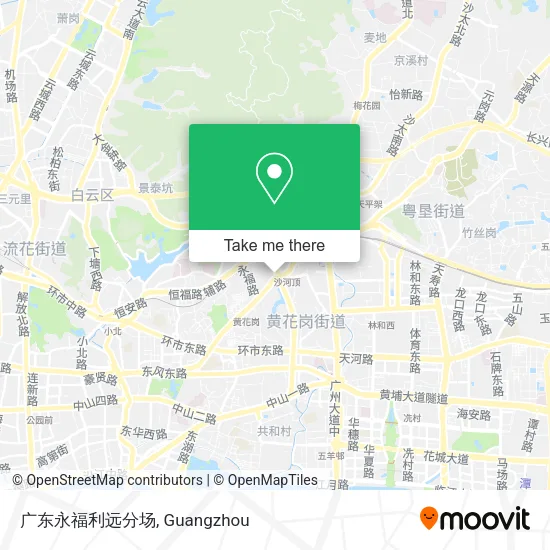广东永福利远分场 map