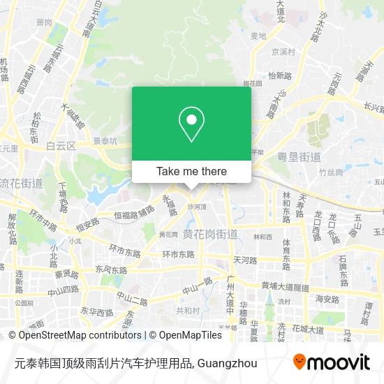 元泰韩国顶级雨刮片汽车护理用品 map