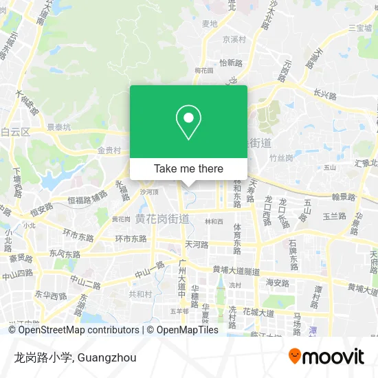 龙岗路小学 map