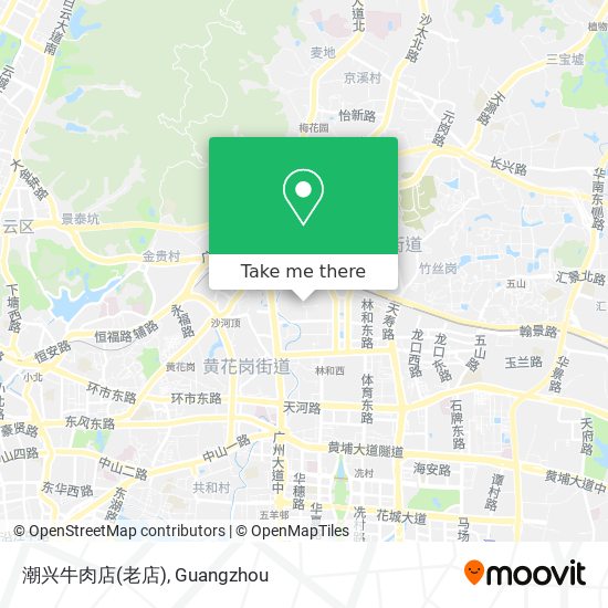潮兴牛肉店(老店) map