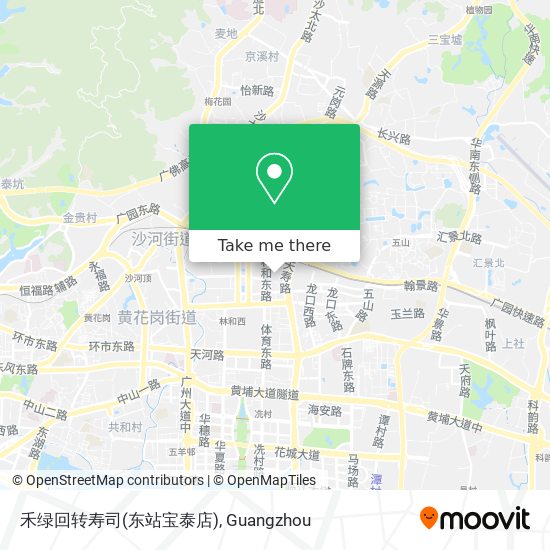 禾绿回转寿司(东站宝泰店) map