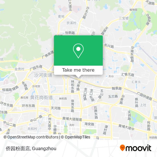 侨园粉面店 map