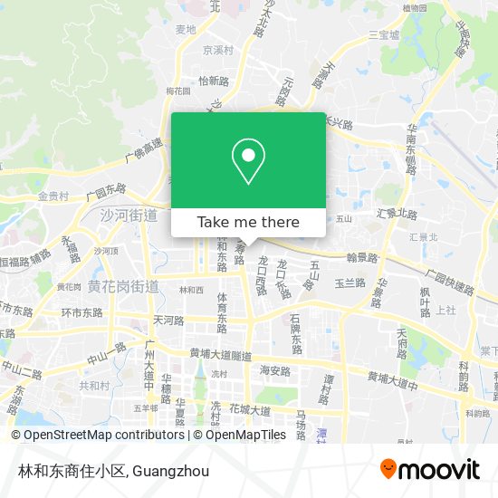 林和东商住小区 map