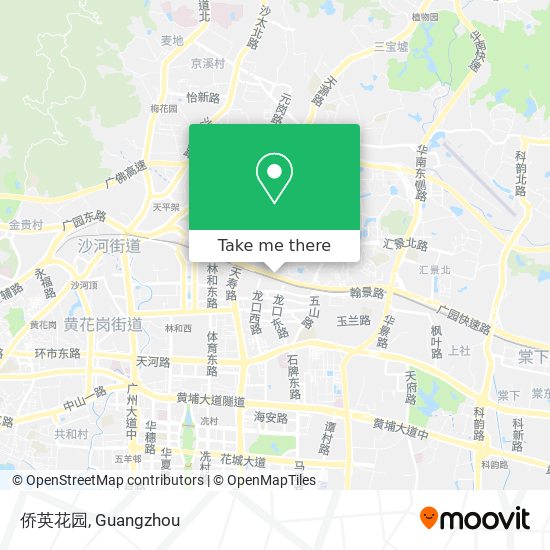 侨英花园 map