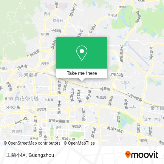 工商小区 map