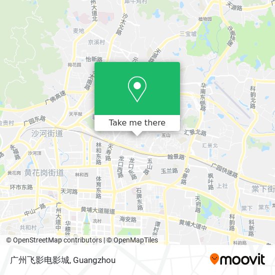 广州飞影电影城 map