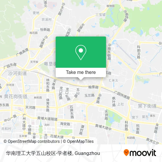 华南理工大学五山校区-学者楼 map