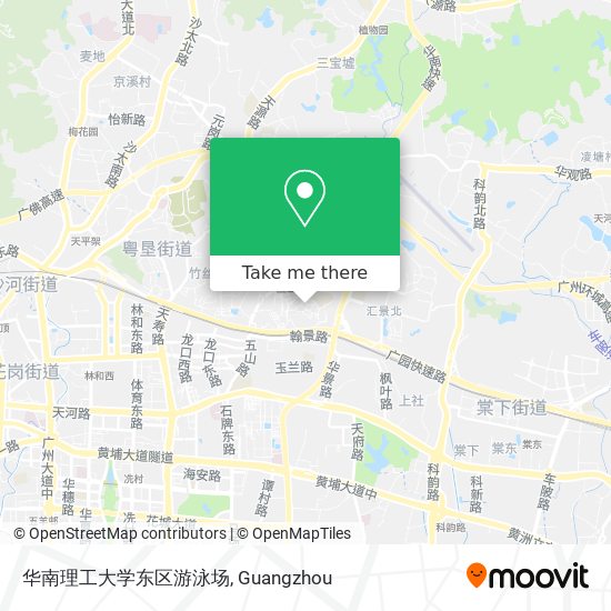 华南理工大学东区游泳场 map