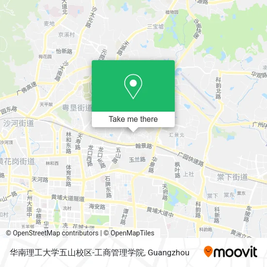 华南理工大学五山校区-工商管理学院 map
