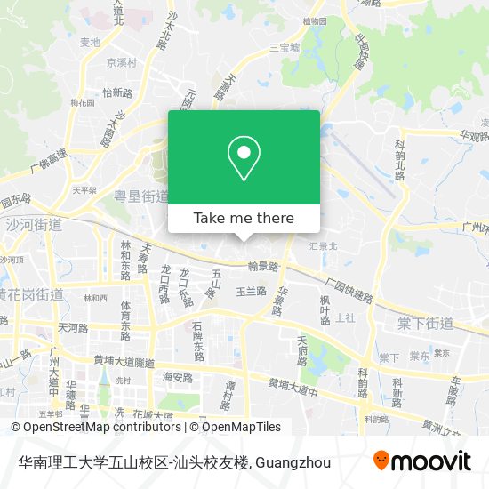 华南理工大学五山校区-汕头校友楼 map