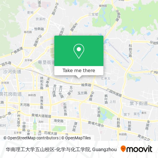 华南理工大学五山校区-化学与化工学院 map