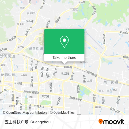 五山科技广场 map
