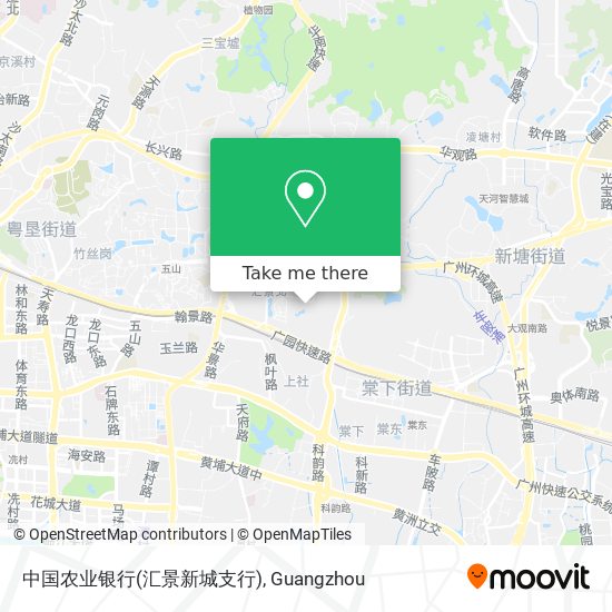 中国农业银行(汇景新城支行) map