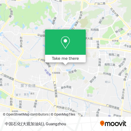 中国石化(大观加油站) map