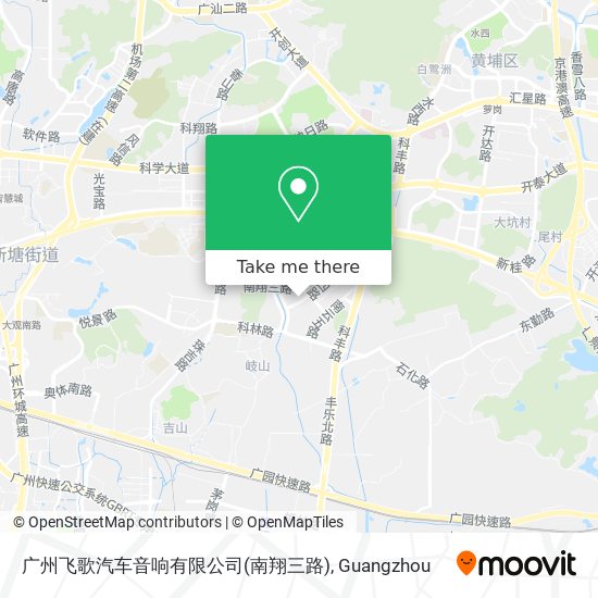 广州飞歌汽车音响有限公司(南翔三路) map