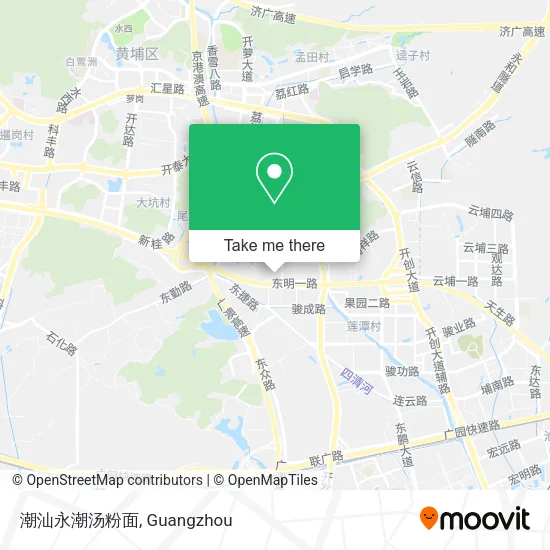 潮汕永潮汤粉面 map