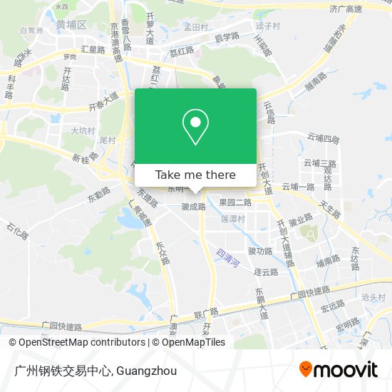 广州钢铁交易中心 map