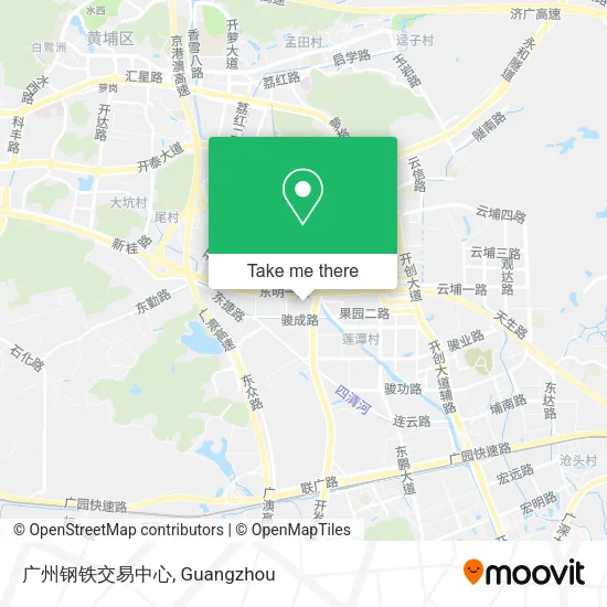 广州钢铁交易中心 map