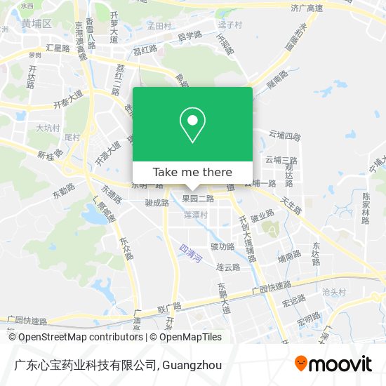 广东心宝药业科技有限公司 map