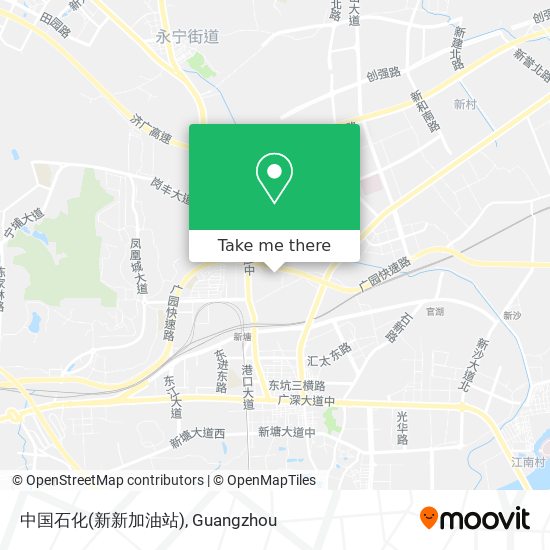 中国石化(新新加油站) map
