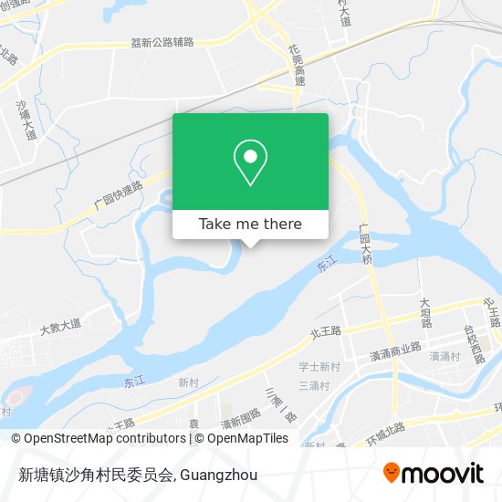 新塘镇沙角村民委员会 map