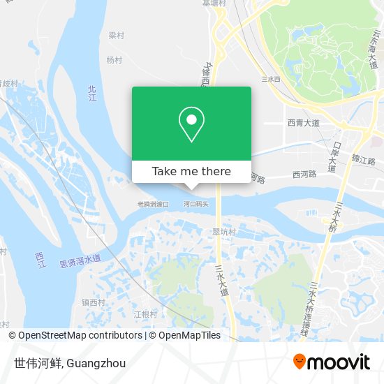 世伟河鲜 map