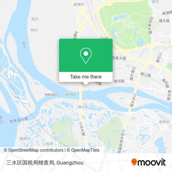 三水区国税局稽查局 map