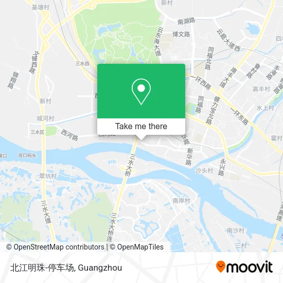 北江明珠-停车场 map
