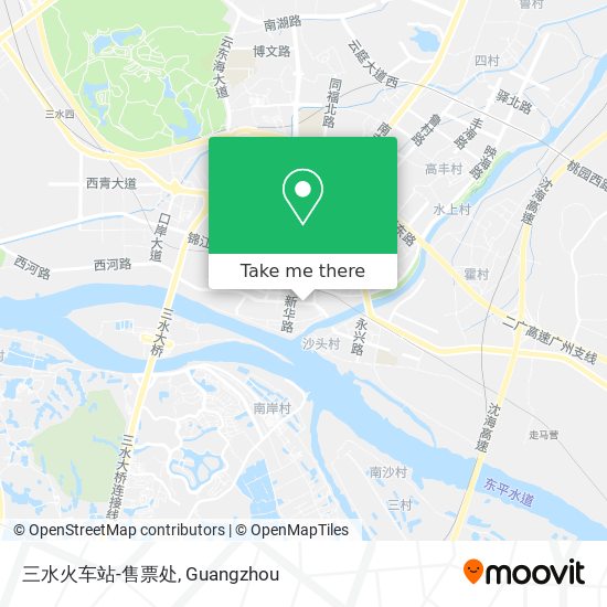 三水火车站-售票处 map