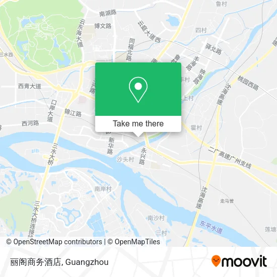 丽阁商务酒店 map