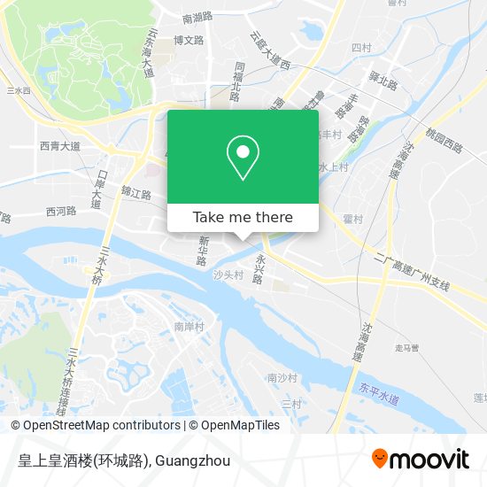 皇上皇酒楼(环城路) map