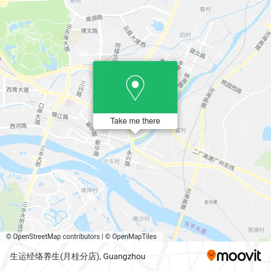 生运经络养生(月桂分店) map