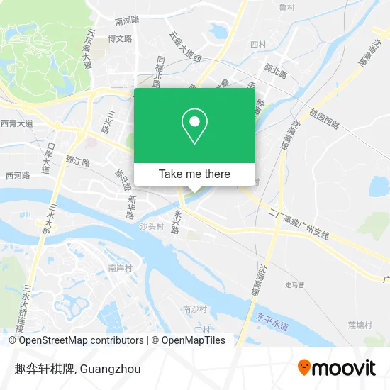 趣弈轩棋牌 map