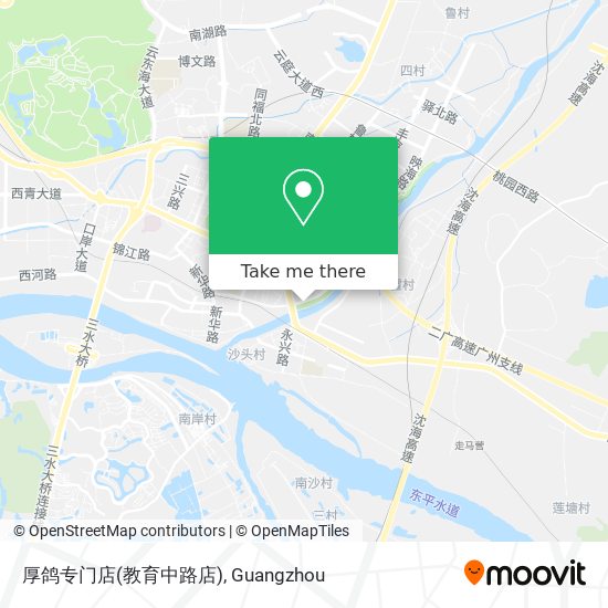 厚鸽专门店(教育中路店) map