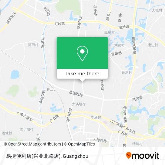 易捷便利店(兴业北路店) map