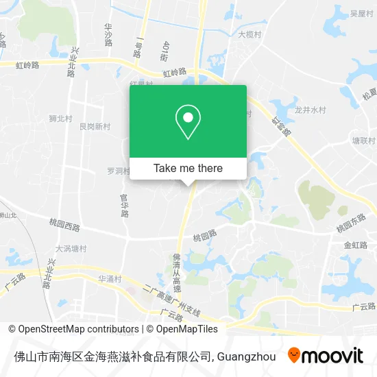 佛山市南海区金海燕滋补食品有限公司 map