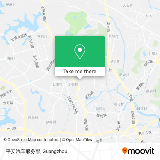 平安汽车服务部 map