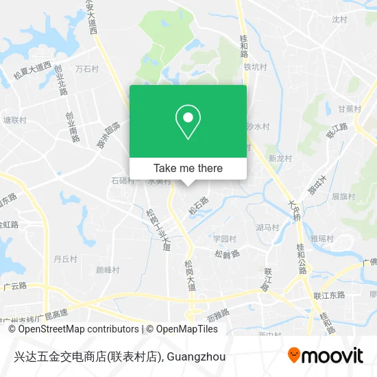 兴达五金交电商店(联表村店) map