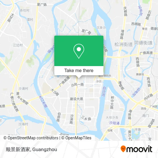 顺景新酒家 map
