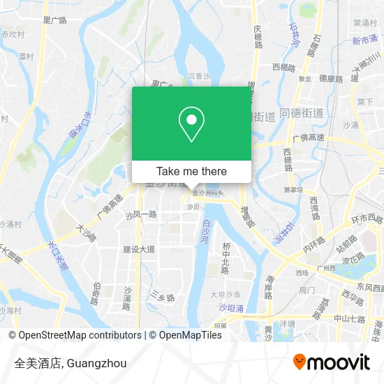 全美酒店 map